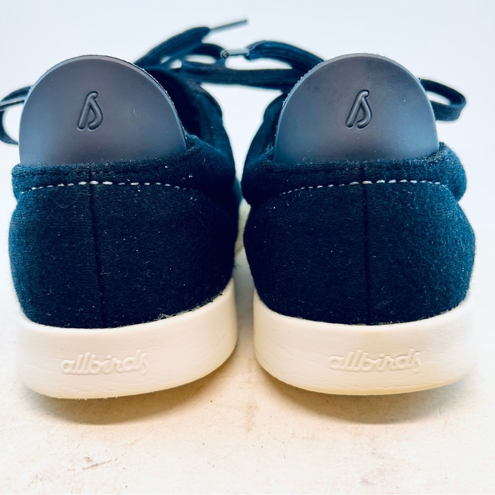 Allbirds Women's Black White Sole Merino Wool Piper Casual Sneakers size 8 38 - Picture 8 of 11